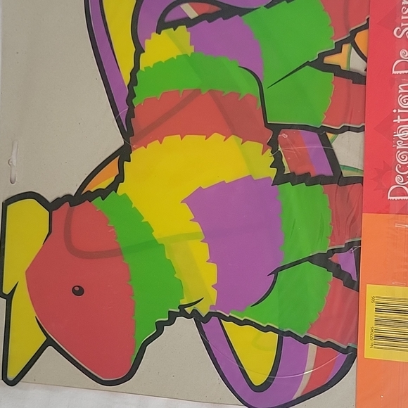 🪅NEW 🪇 Fiesta Mexican Hanging Decoration 2Ft L Piñata 🪅 Sombrero - Picture 9 of 10